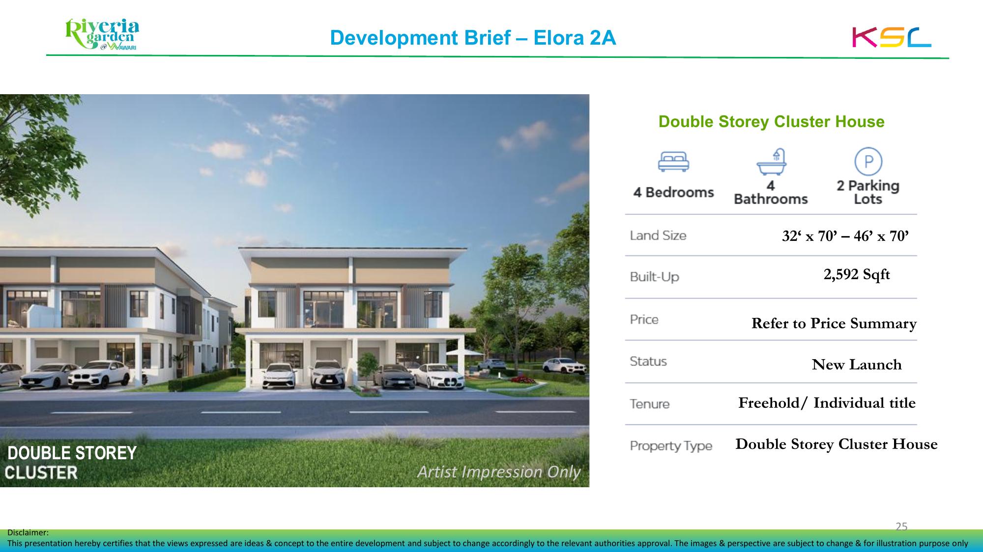 Elora contemporary cluster home exterior
